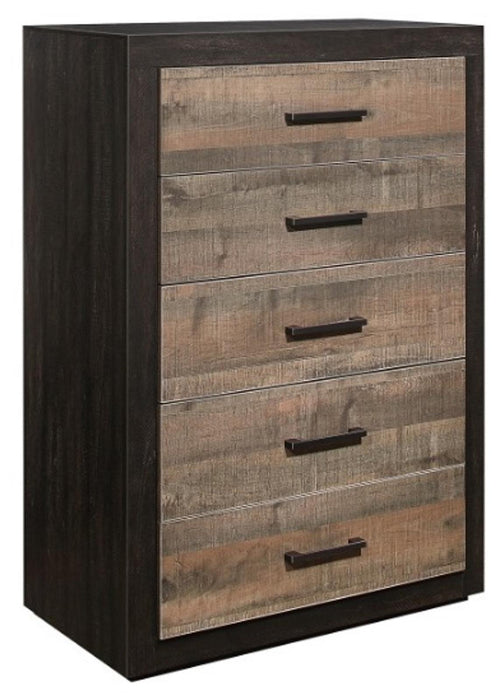 Homelegance Miter Chest in Rustin Mahogany & Dark Ebony 1762-9 - Home Discount Furniture - NJ-linden