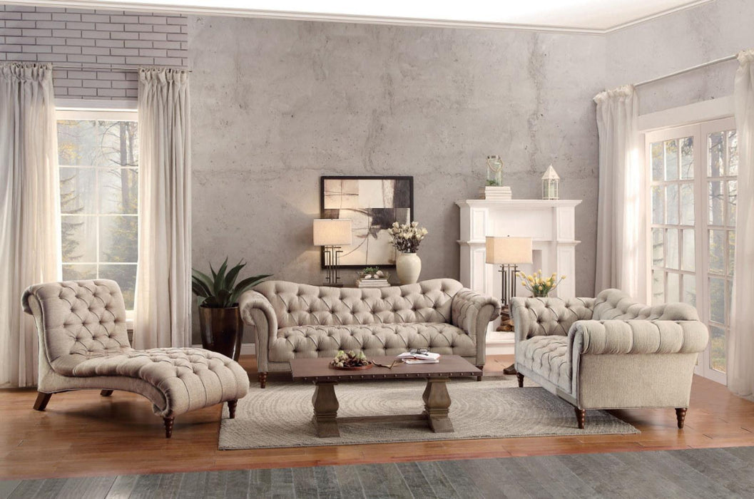 Homelegance Furniture St. Claire Loveseat in Brown 8469-2 - Home Discount Furniture - NJ-linden