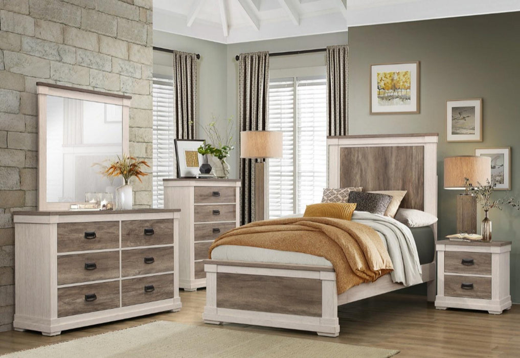 Homelegance Arcadia Chest in White & Weathered Gray 1677-9 - Home Discount Furniture - NJ-linden