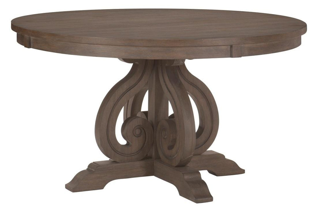 Homelegance Toulon  Round Dining Table in Dark Pewter 5438-54* - Home Discount Furniture - NJ-linden