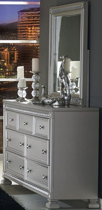 Homelegance Bevelle 7 Drawer Dresser in Silver 1958-5 - Home Discount Furniture - NJ-linden