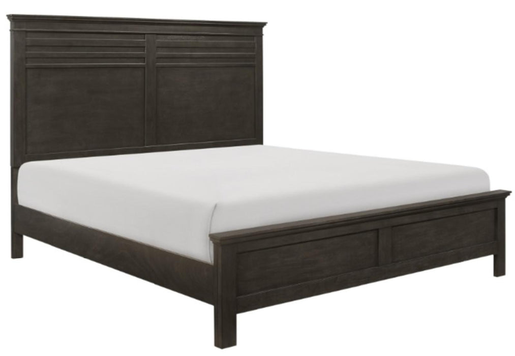 Homelegance Blaire Farm Full Panel Bed in Saddle Brown Wood 1675F-1* - Home Discount Furniture - NJ-linden