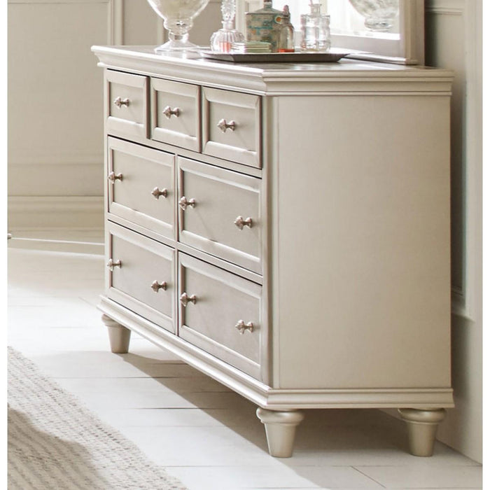 Homelegance Celandine 7 Drawer Dresser in Silver 1928-5 - Home Discount Furniture - NJ-linden