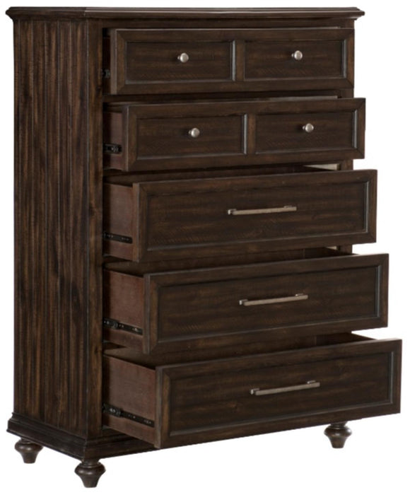 Homelegance Cardona Chest in Driftwood Charcoal 1689-9 - Home Discount Furniture - NJ-linden