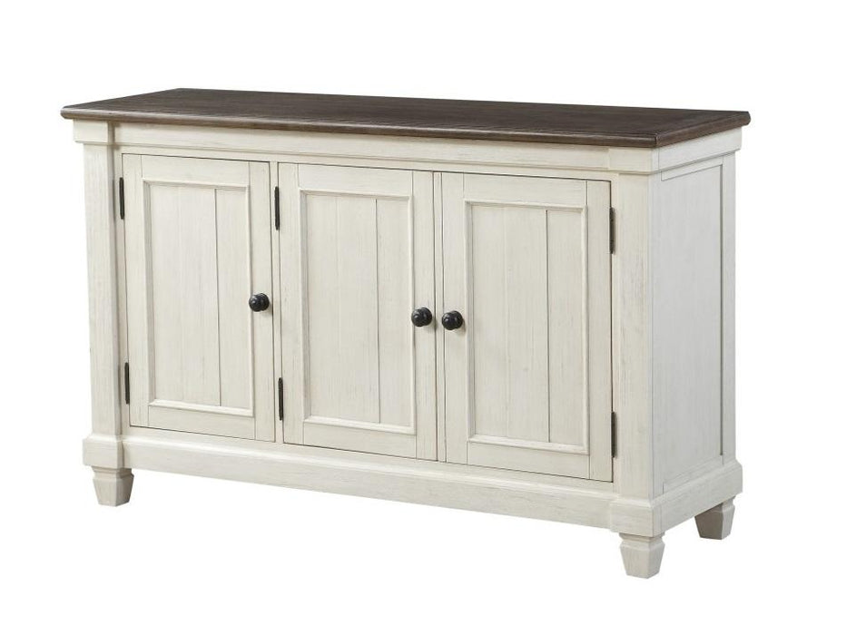 Homelegance Granby Server in White & Brown 5627NW-40 - Home Discount Furniture - NJ-linden