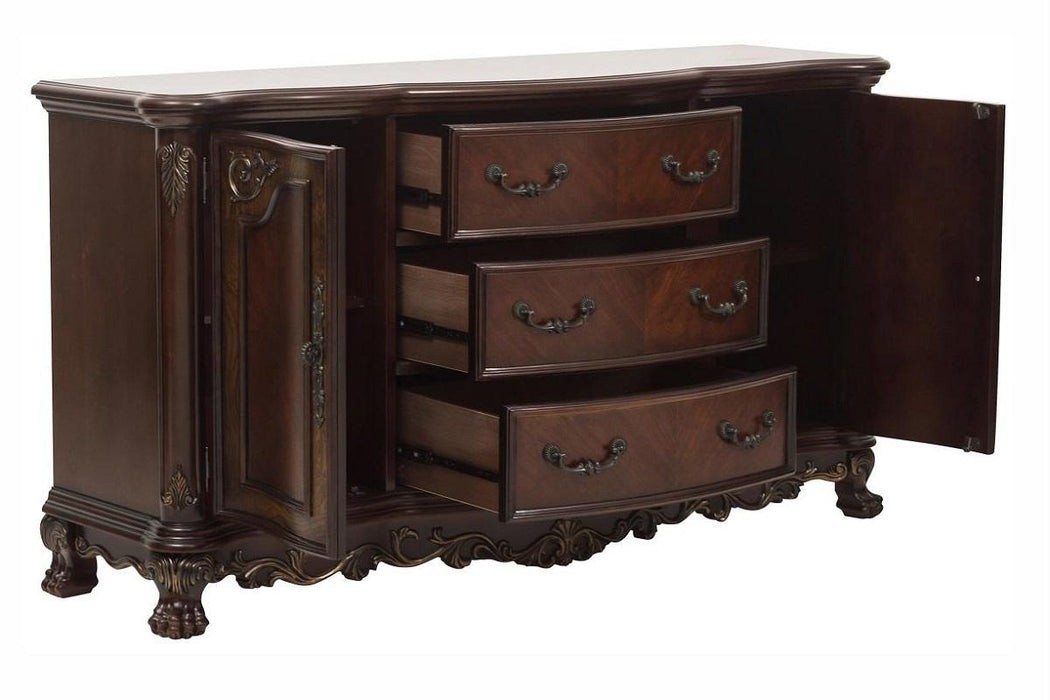 Homelegance Deryn Park Buffet/Server in Dark Cherry 2243-55 - Home Discount Furniture - NJ-linden