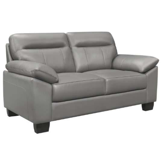 Homelegance Furniture Denizen Loveseat in Gray 9537GRY-2 - Home Discount Furniture - NJ-linden