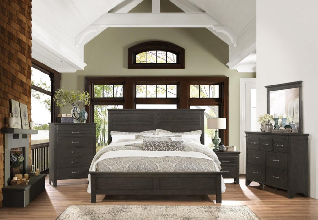 Homelegance Blaire Farm Full Panel Bed in Saddle Brown Wood 1675F-1* - Home Discount Furniture - NJ-linden