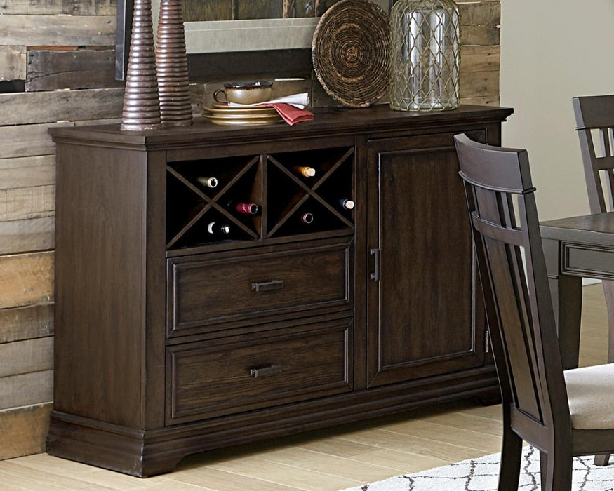 Homelegance Makah Server in Dark Brown 5496-40 - Home Discount Furniture - NJ-linden