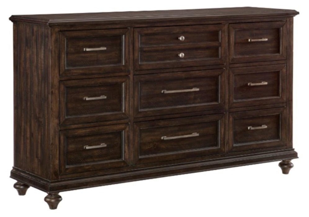 Homelegance Cardona Dresser in Driftwood Charcoal 1689-5 - Home Discount Furniture - NJ-linden