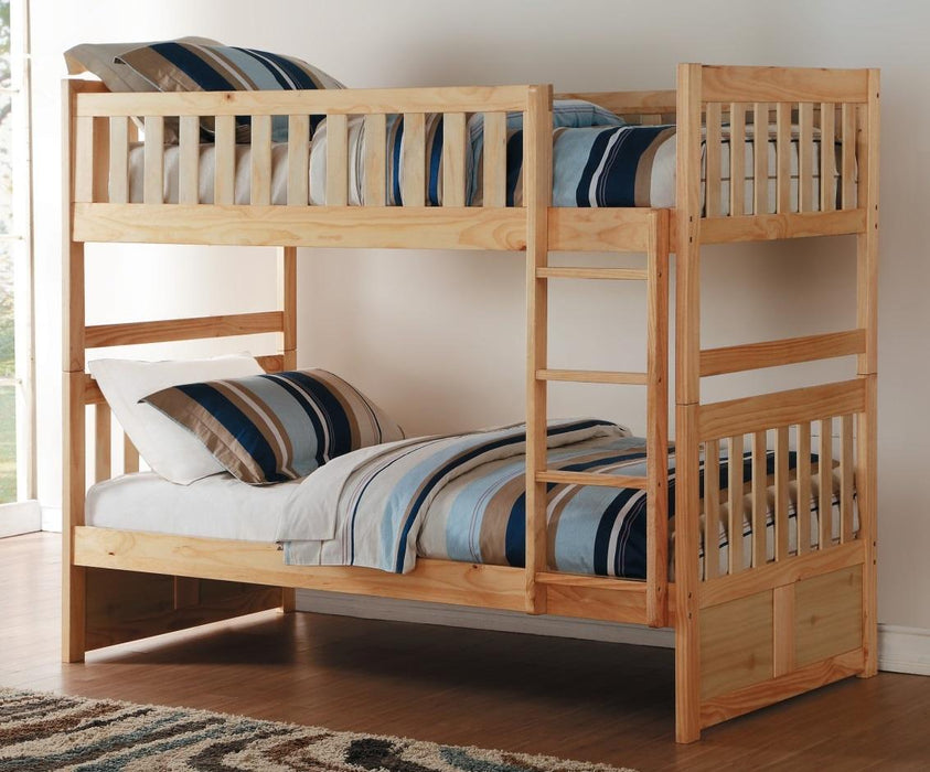 Homelegance Bartly Twin/Twin Bunk Bed in Natural B2043-1* - Home Discount Furniture - NJ-linden