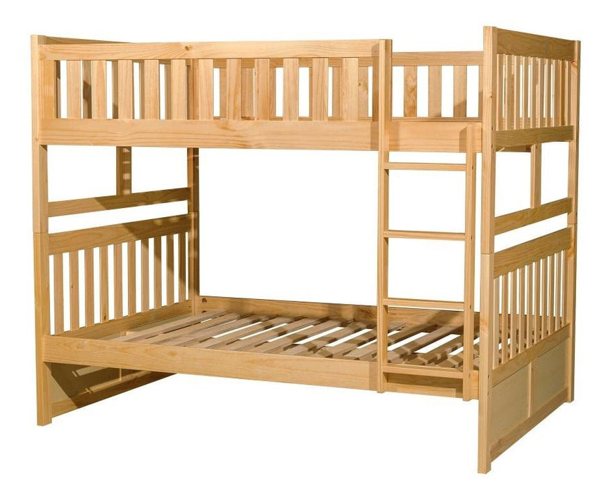 Homelegance Bartly Full/Full Bunk Bed in Natural B2043FF-1* - Home Discount Furniture - NJ-linden