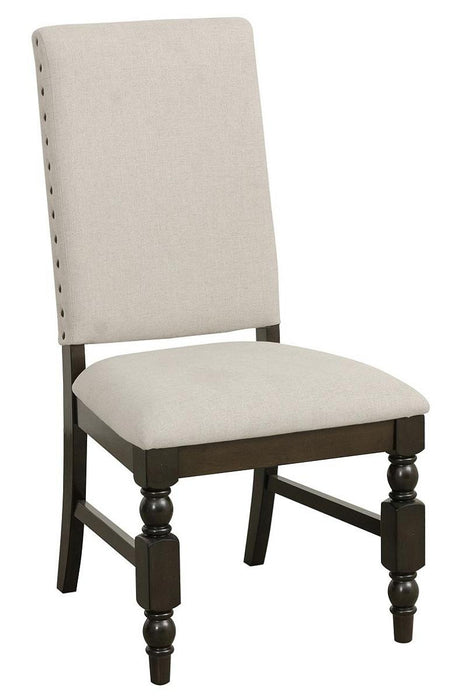 Homelegance Yates Side Chair in Dark Oak (Set of 2) - Home Discount Furniture - NJ-linden