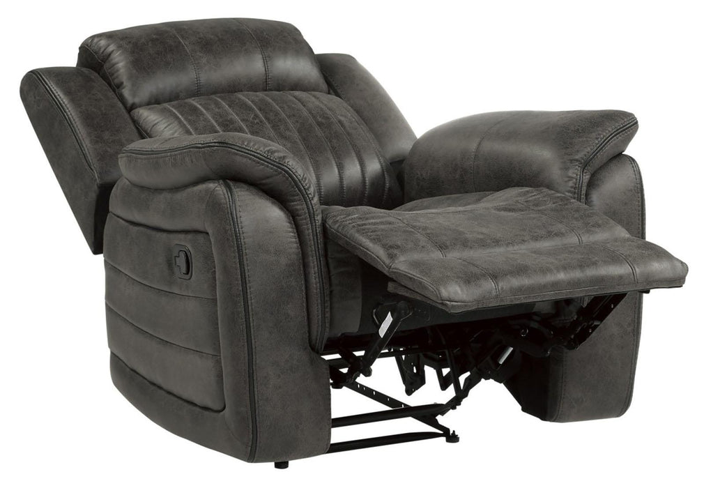 Homelegance Furniture Centeroak Reclining Chair in Gray 9479BRG-1 - Home Discount Furniture - NJ-linden