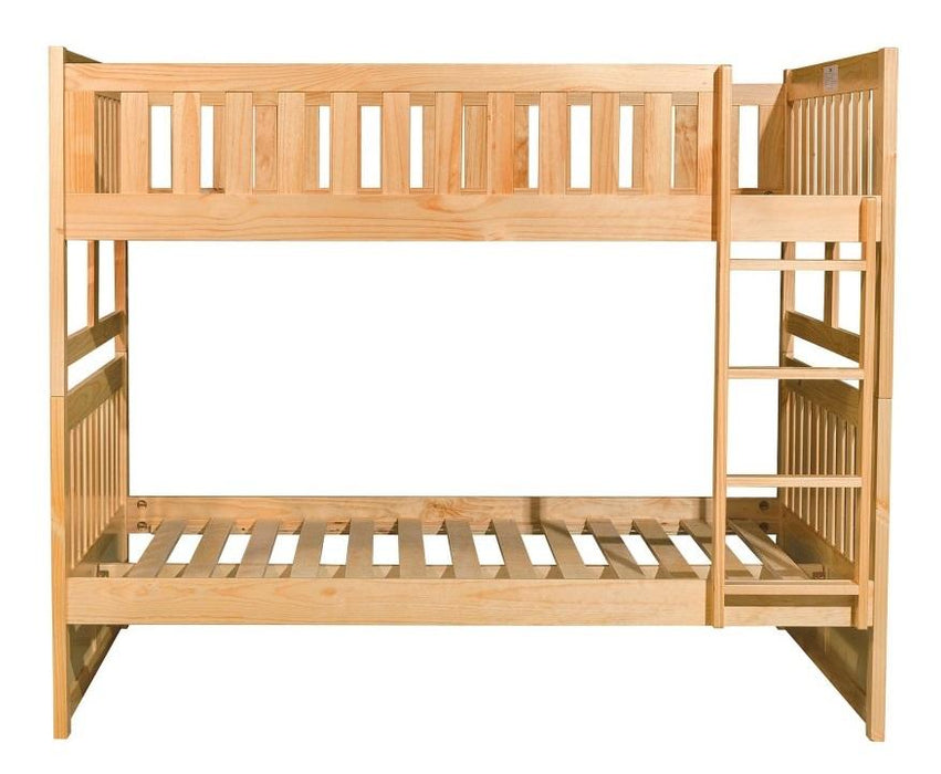 Homelegance Bartly Full/Full Bunk Bed in Natural B2043FF-1* - Home Discount Furniture - NJ-linden