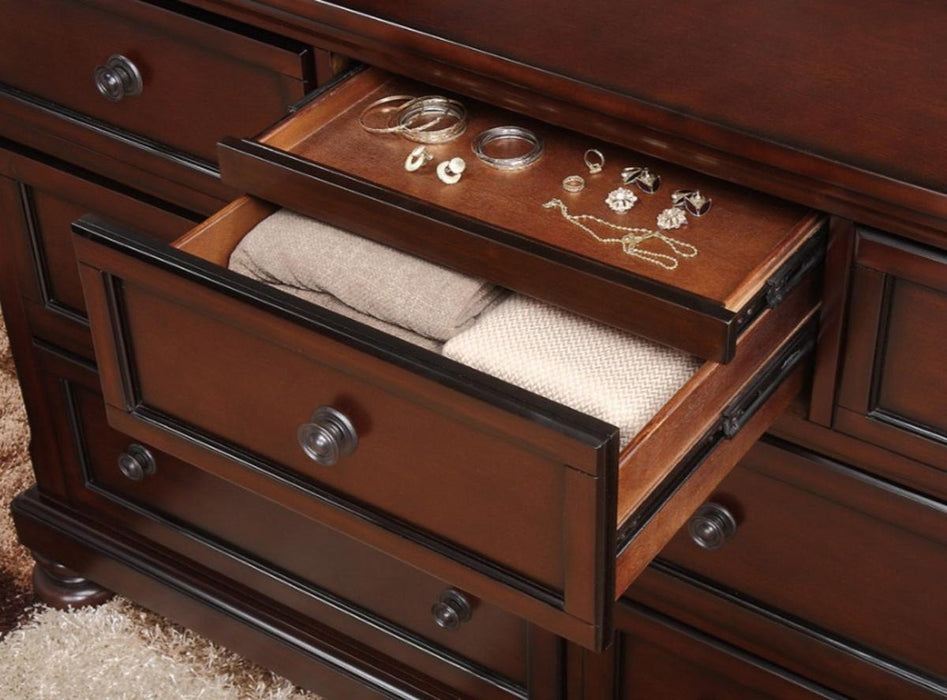 Homelegance Cumberland Dresser in Brown Cherry 2159-5 - Home Discount Furniture - NJ-linden