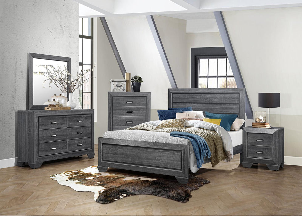 Homelegance Beechnut 5 Drawer Chest in Gray 1904GY-9 - Home Discount Furniture - NJ-linden