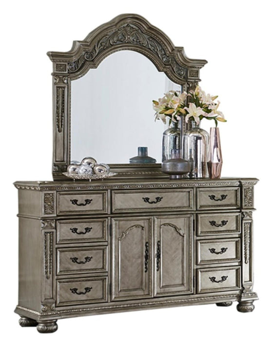 Homelegance Catalonia Dresser in Platinum Gold 1824PG-5 - Home Discount Furniture - NJ-linden