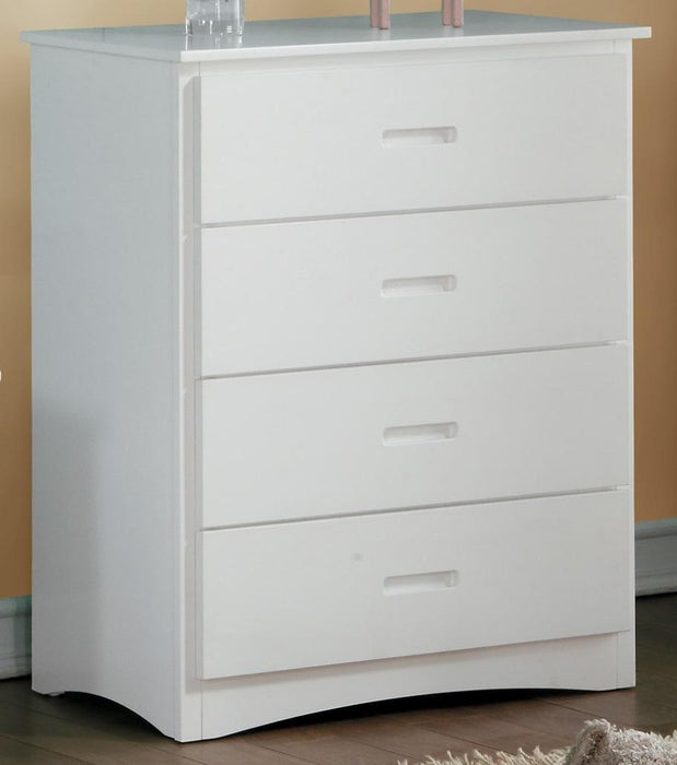 Homelegance Galen 4 Drawer Chest in White B2053W-9 - Home Discount Furniture - NJ-linden