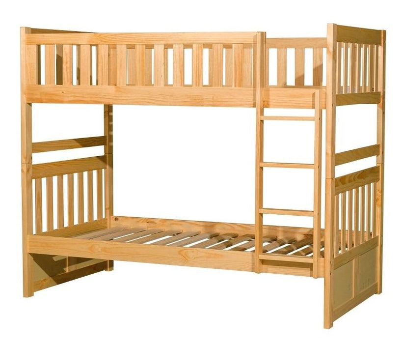 Homelegance Bartly Twin/Twin Bunk Bed in Natural B2043-1* - Home Discount Furniture - NJ-linden