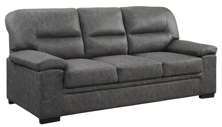 Homelegance Furniture Michigan Sofa in Dark Gray 9407DG-3 - Home Discount Furniture - NJ-linden