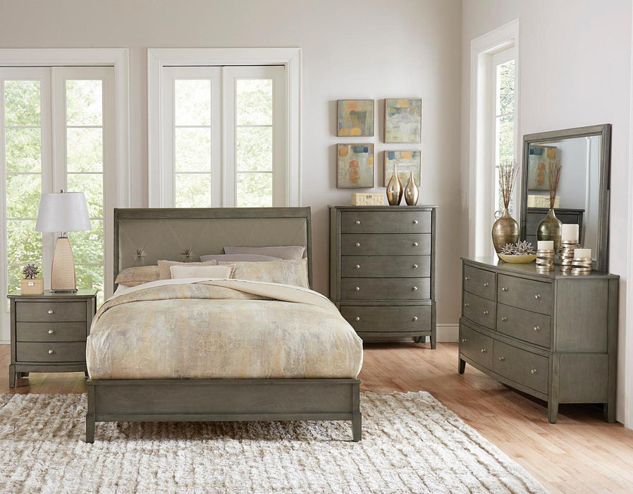 Homelegance Cotterill 3 Drawer Nightstand in Gray 1730GY-4 - Home Discount Furniture - NJ-linden