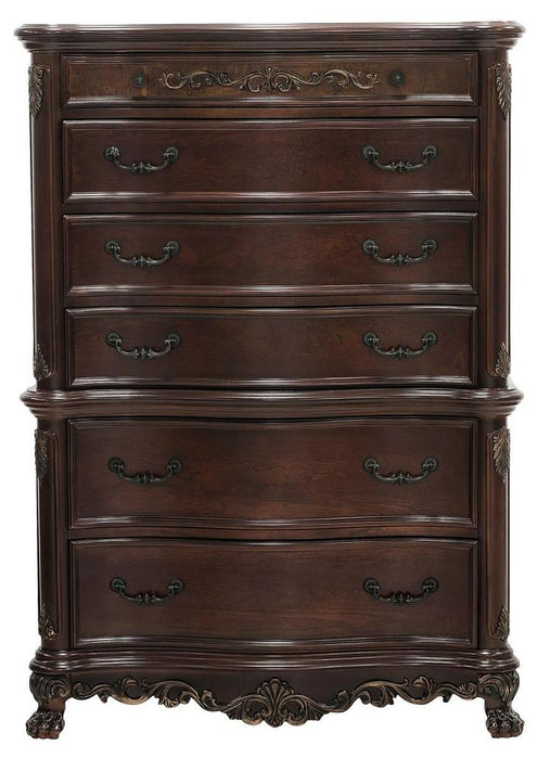 Homelegance Deryn Park 6 Drawer Chest in Cherry 2243-9 - Home Discount Furniture - NJ-linden