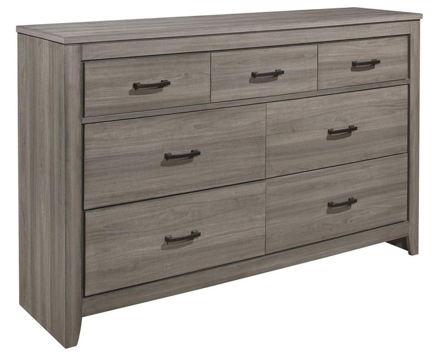 Homelegance Waldorf 7 Drawer Dresser in Dark Gray 1902-5 - Home Discount Furniture - NJ-linden