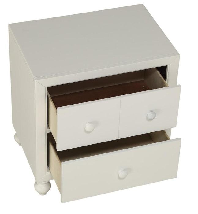 Homelegance Wellsummer 2 Drawer Nightstand in Gray 1803GY-4 - Home Discount Furniture - NJ-linden