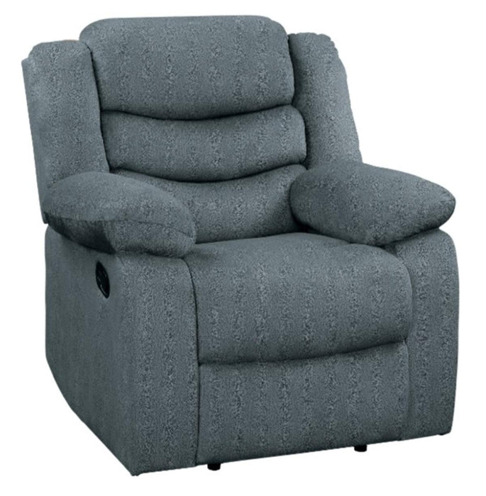 Homelegance Furniture Discus Double Reclining Chair in Gray 9526GY-1 - Home Discount Furniture - NJ-linden