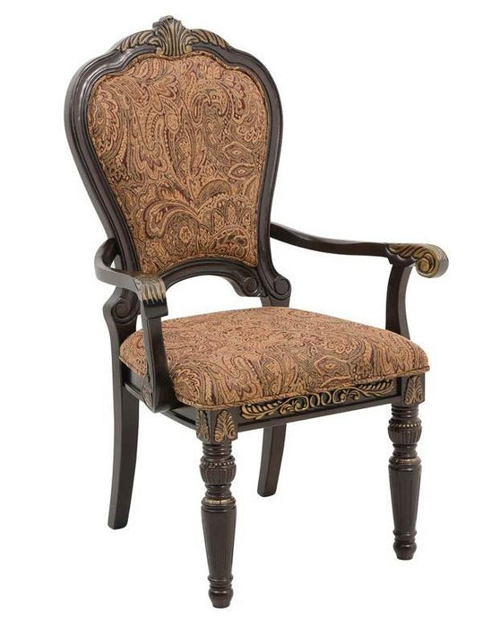 Homelegance Russian Hill Arm Chair in Cherry (Set of 2) - Home Discount Furniture - NJ-linden