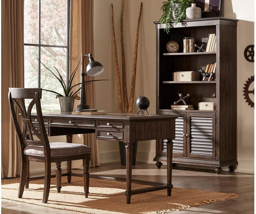 Homelegance Cardano Writing Desk w/ 3 Working Drawers in Charcoal 1689-16 - Home Discount Furniture - NJ-linden