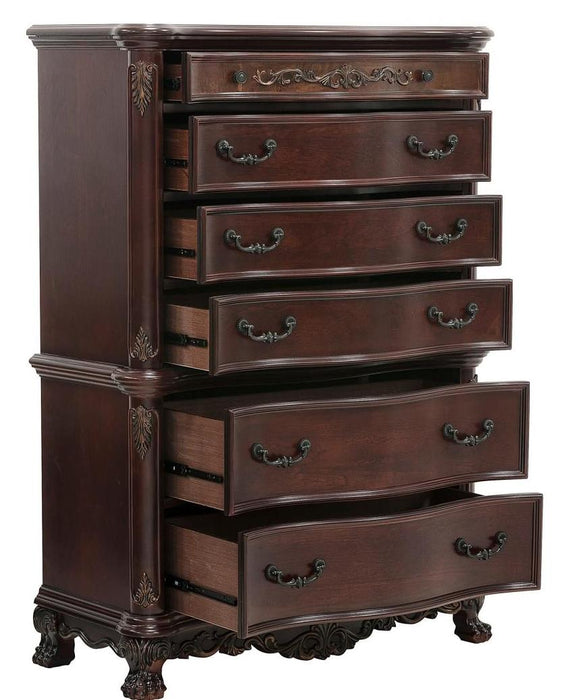 Homelegance Deryn Park 6 Drawer Chest in Cherry 2243-9 - Home Discount Furniture - NJ-linden