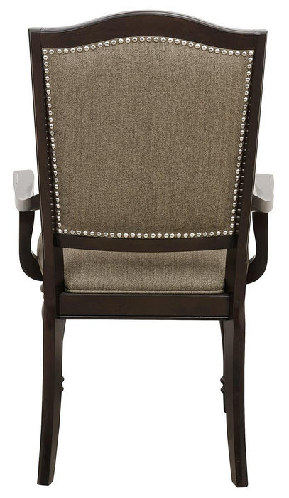 Homelegance Marston Arm Chair in Dark Cherry (Set of 2) 2615DCA - Home Discount Furniture - NJ-linden