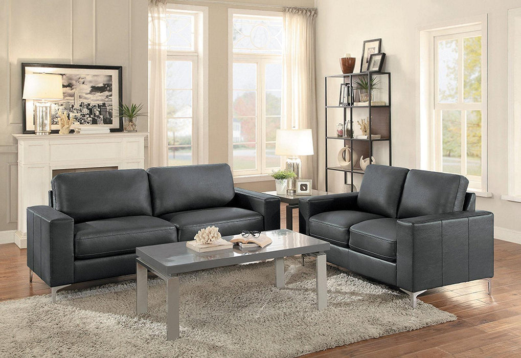 Homelegance Furniture Iniko Loveseat in Gray 8203GY-2 - Home Discount Furniture - NJ-linden