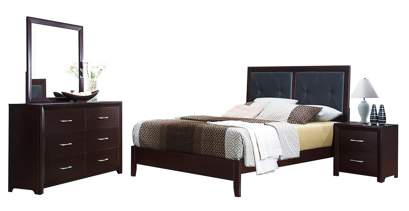 Homelegance Edina 6 Drawer Dresser in Espresso-Hinted Cherry 2145-5 - Home Discount Furniture - NJ-linden