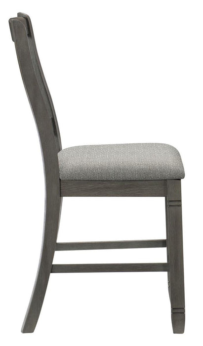 Homelegance Granby Counter Height Chair in Antique Gray (Set of 2) 5627GY-24 - Home Discount Furniture - NJ-linden