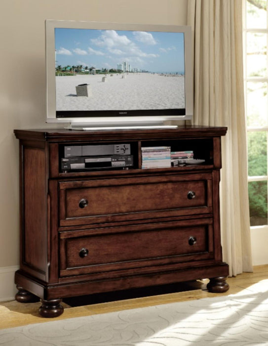 Homelegance Cumberland TV Chest in Brown Cherry 2159-11 - Home Discount Furniture - NJ-linden