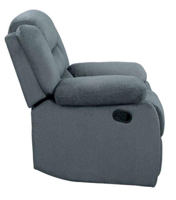 Homelegance Furniture Discus Double Reclining Chair in Gray 9526GY-1 - Home Discount Furniture - NJ-linden