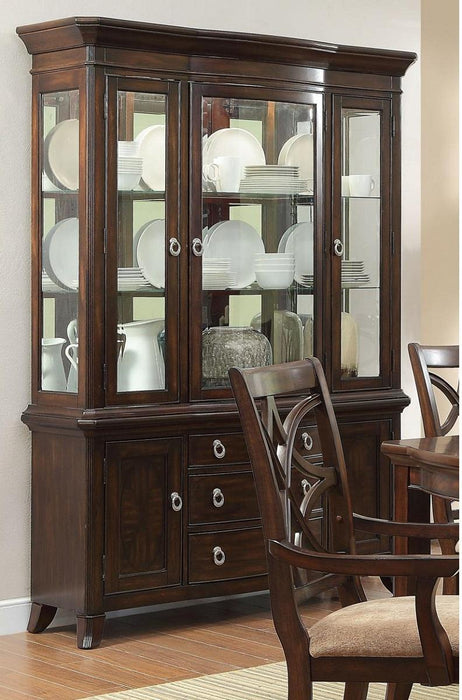 Homelegance Keegan Buffet & Hutch in Cherry 2546-50* - Home Discount Furniture - NJ-linden