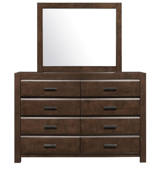 Homelegance Furniture Erwan 8 Drawer Dresser in Dark Walnut 1961-5 - Home Discount Furniture - NJ-linden