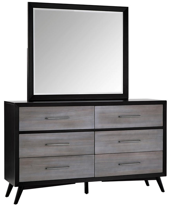 Homelegance Raku 6 Drawer Dresser in Gray 1711-5 - Home Discount Furniture - NJ-linden