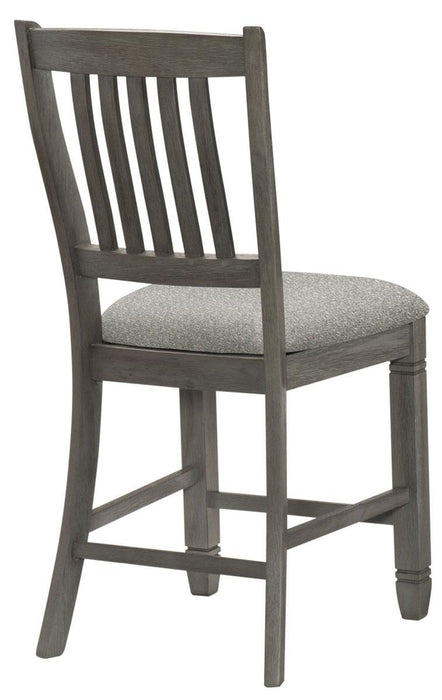 Homelegance Granby Counter Height Chair in Antique Gray (Set of 2) 5627GY-24 - Home Discount Furniture - NJ-linden