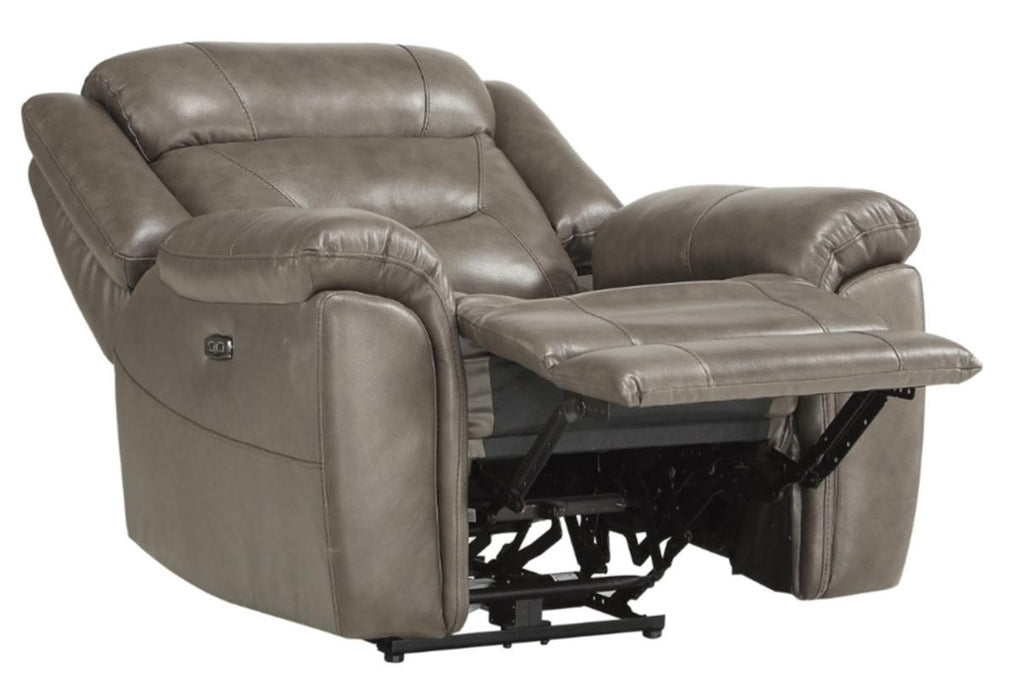 Homelegance Furniture Danio Power Double Reclining Chair with Power Headrests in Brownish Gray 9528BRG-1PWH - Home Discount Furniture - NJ-linden