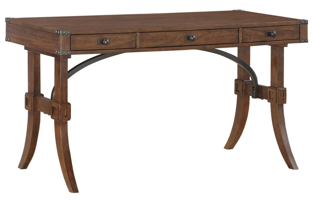 Homelegance Frazier Writing Desk in Brown Cherry 1649-16 - Home Discount Furniture - NJ-linden