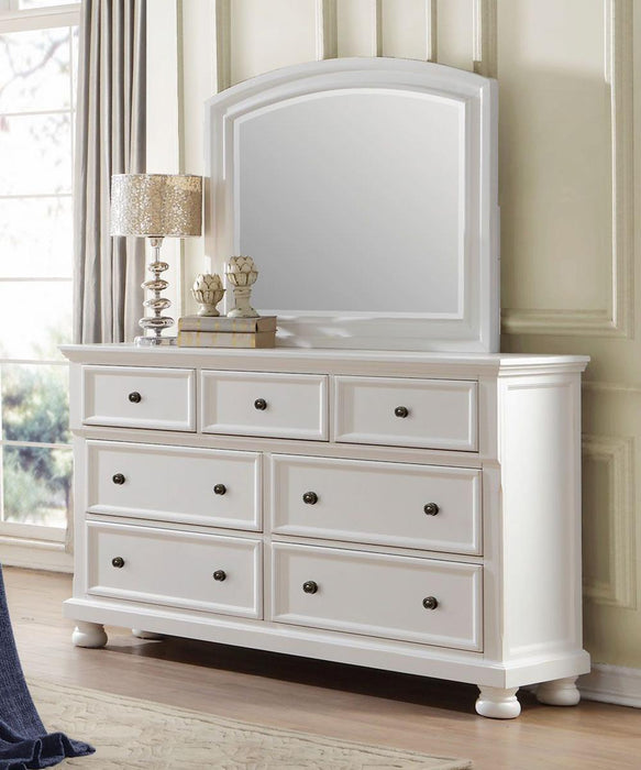 Homelegance Laurelin 7 Drawer Dresser in White 1714W-5 - Home Discount Furniture - NJ-linden