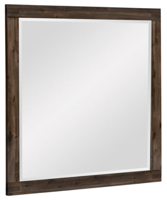 Homelegance Parnell Mirror in Rustic Cherry 1648-6 - Home Discount Furniture - NJ-linden