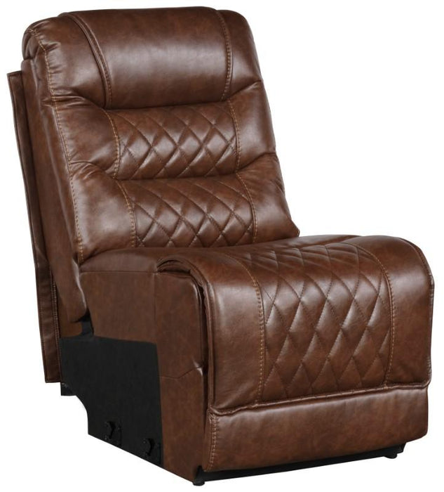 Homelegance Furniture Putnam Armless Chair in Brown 9405BR-AC - Home Discount Furniture - NJ-linden