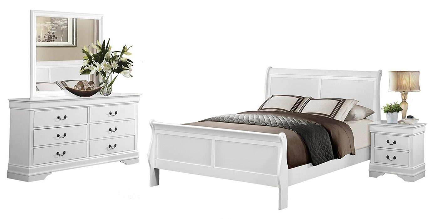 Homelegance Mayville 6 Drawer Dresser in White 2147W-5 - Home Discount Furniture - NJ-linden