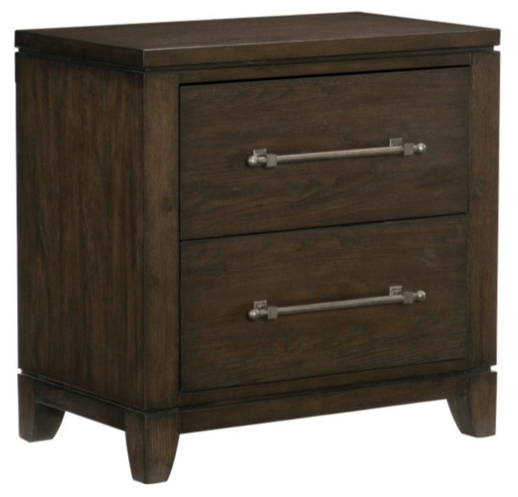 Homelegance Griggs Nightstand in Dark Brown 1669-4 - Home Discount Furniture - NJ-linden